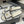 CC 25S Buckle Bag Mule White Mix Black Lace Fabric and Sheepskin 247590