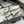 CC 25S Buckle Bag Mule Sandal 50mm White Mix Black Lace Fabric and Sheepskin 247594