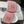 CC 25S Buckle Bag Mule Pink Fabric White Sheepskin 247599