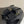 CC 25S Small Wedge Thick-Soled Sandal 10cm Black Woven 247606