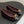 CC 25S 20mm Chain Bow Single Flat Burgundy Velvet Black Sheepskin 247653
