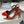 The Row 25S Strap High Heel Sandals 85mm Red Sheepskin 286190