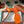 LP Mindil Infra Sandal Orange Sheepskin 312161