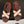LP Sandal Beige Orange Brown Cowhide 312167