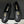 CC 25A Slingback Loafer Black Sherpa Calfskin