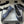 Chanel 25A Ballet Flats Big Chain Double C Dark Blue Denim Sheepskin 393816