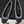 Chanel 25A Ballet Flats Big Chain Double C Dark Blue Denim Sheepskin 393816