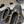 Chanel 25A Ballet Flats Big Chain Double C Black Sheepskin 393820