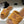 CL 25s Lympia Twisted Sandal Light Brown Sheepskin Plush Cloth 416655