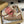 UGG Lowmel Sneaker Brown mix Pink Suede Mesh 522211