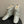 LV 25Fw Nomad Slip-on Ankle Boots Flat Silver Grain Leather Wool-lined 534593