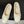 CL 26s Ballet Flats In White Wool With Bow Style