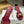 CD 26 Chunky Heel Sandals 50 Burgundy Leather 593522