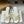 CD 26 Chunky Heel Sandals 50 White Leather 593525