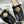 CD 26 Flat Mule Black Patent Cowhide 593599