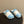 CC 26s Pool Slides Blue White Lambskin 952558