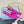 PRA POINTED TOE SLINGBACK PUMPS BRIGHT PINK SATIN