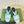 GG  Women's Heeled Sandals Vivid Sky Blue