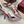 GC Crystal-Embellished Slingbacks Red Silk Sheepskin 294609