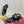 GC 25 Thong Sandal Black Suede Sheepskin 294660