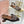 Miu 26s Slingback Sandals In Dark Brown And White Calfskin