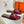 HM 26s Oran Sandals In Burgundy Epsom Calfskin Silver Hardware