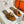 HM 26s Oran Sandals In Caramel Brown Calfskin Silver Hardware
