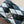 LV WOC Go-14 20cm White Black Blue Sheepskin Metal HW