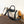 LV Nano LV Biker 30cm Black Beige Sheepskin & Cowhide Metal