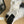 CC ANKLE HIGH BOOTS IN WHITE MIX BLACK WOOL FUR
