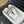 Woven Embroidered Letter Slippers White Black