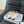 cc classic ballet flat white quilted calfskin