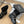 CC CHUNKY SKATEBOARDING BOOTS IN BLACK SMOOTH FLEECE AND CALFSKIN