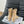 CC Ankle Boot Beige Calfskin Black Patent Calfskin