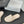 CC Slipper In Light Beige Calfskin Mix Chain Base