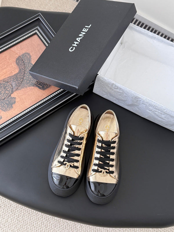 CC 25 Loafers Pink Gold Sheepskin 375637