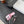 CC 26SS Mary Jane Slippers Black Pink Lambskin Patent Leather 670615