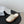 CC 26s Sandals White Raffia Sheepskin 670373