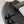 CC 26C Slippers Flat Black Suede 717806
