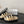 CC 26s Slides Black Beige Dalmatian Print Shearling 969713