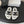 CC 26s Slides Black White Dalmatian Print Shearling 969714