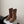 CC 26s Chunky Heel Elastic Short Boots 5cm Brown Suede 969717