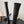 CC 26s Chunky Heel Elastic Boots 5cm Black Leather 969719