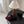 CC 26s Slip-On Mules Burgundy Black Fluffy Shearling Suede 969727