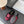 CC 26s Slip-On Mules Burgundy Black Fluffy Shearling Suede 969727