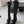 CC 26s Pearl Heel Knee High Boots Black Leather Patent 127956