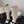 CC 26s Pearl Heel Knee High Boots White Black Leather Patent 127957