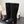 CC 26s Embroidered Logo Knee High Boots Black Suede 127791