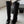 CC 26s Knit Leg Warmer Knee High Boots Black Suede 127816