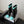 CC 26s Ankle Boots Black Mint Blue Leather Patent 127857